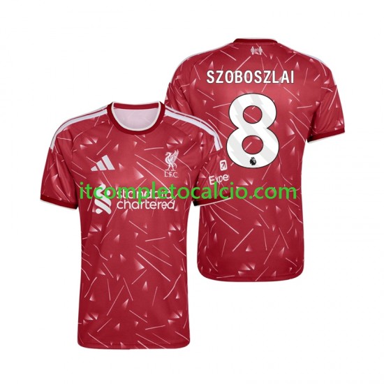 Maglia Liverpool Dominik Szoboszlai 8 Divisa Home 2026-2027 Manica Corta ,Uomo Maglia Liverpool Dominik Szoboszlai 8 Divisa Home 2026-2027 Manica Corta ,Uomo