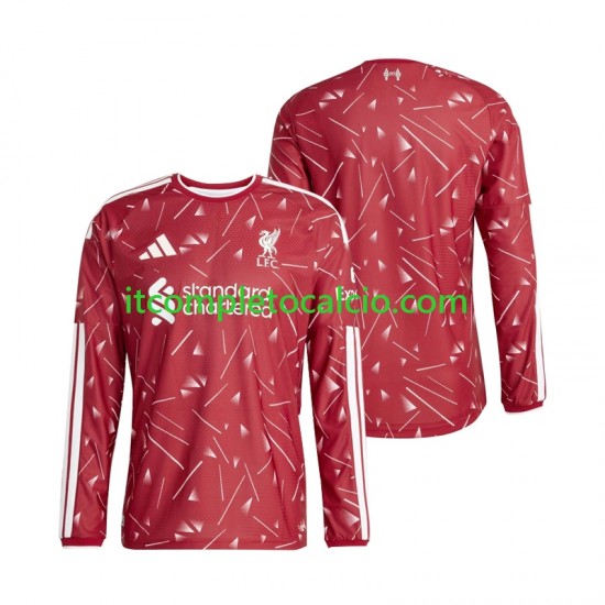 Maglia Liverpool Divisa Home 2026-2027 Manica Lunga ,Uomo Maglia Liverpool Divisa Home 2026-2027 Manica Lunga ,Uomo