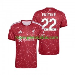 Maglia Liverpool Hugo Ekitike 22 Divisa Home 2026-2027 Manica Corta ,Uomo