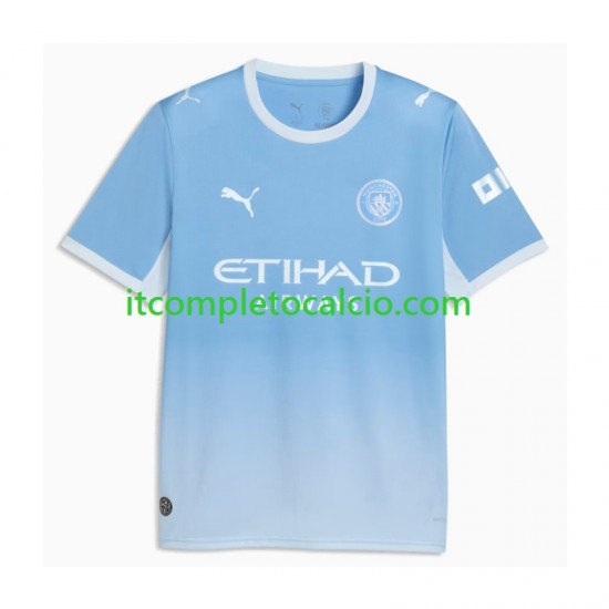 Maglia Manchester City Divisa Home 2026-2027 Manica Corta ,Uomo
