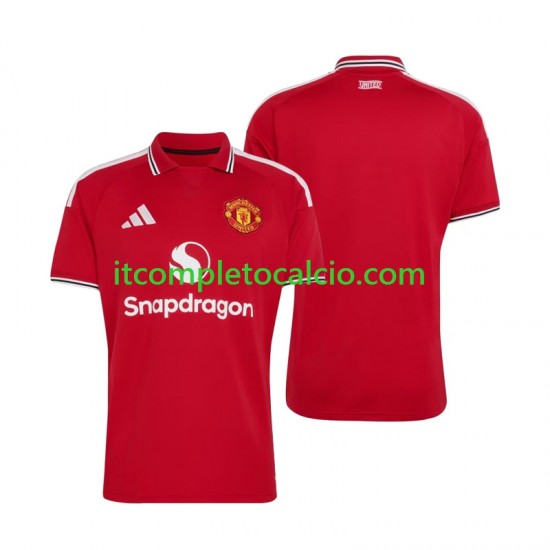 Maglia Manchester United Divisa Home 2026-2027 Manica Corta ,Uomo