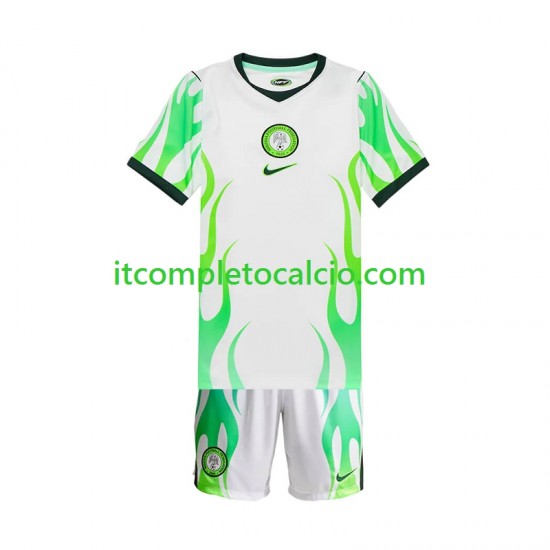 Maglia Nigeria Divisa Away 2026 Manica Corta ,Bambino
