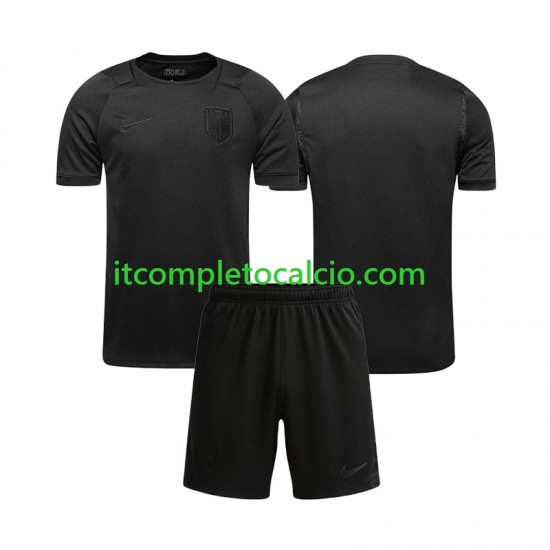 Maglia Norvegia Divisa Away Mondiali 2026 Manica Corta ,Bambino