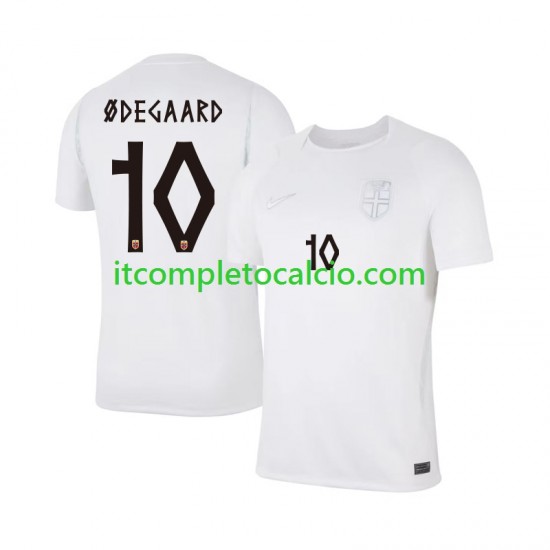 Maglia Norvegia Martin Odegaard 10 Terza Divisa Mondiali 2026 Manica Corta ,Uomo