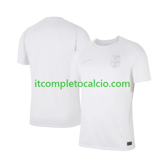 Maglia Norvegia Terza Divisa Mondiali 2026 Manica Corta ,Uomo
