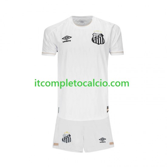 Maglia Santos FC Divisa Home 2026-2027 Manica Corta ,Bambino