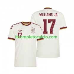 Maglia Spagna Nico Williams 17 Divisa Away Mondiali 2026 Manica Corta ,Uomo Maglia Spagna Nico Williams 17 Divisa Away Mondiali 2026 Manica Corta ,Uomo