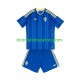Maglia Svezia Divisa Away Mondiali 2026 Manica Corta ,Bambino