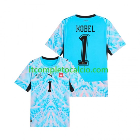 Maglia Svizzera Gregor Kobel 1 Portiere Divisa Home Mondiali 2026 Manica Corta ,Uomo Maglia Svizzera Gregor Kobel 1 Portiere Divisa Home Mondiali 2026 Manica Corta ,Uomo