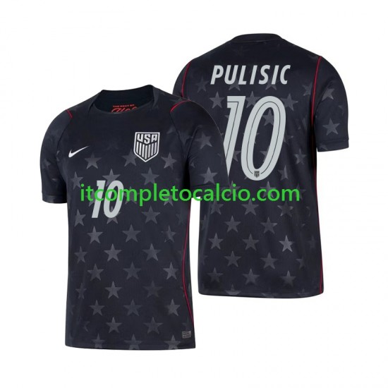 Maglia Stati Uniti Christian Pulisic 10 Divisa Away Mondiali 2026 Manica Corta ,Uomo Maglia Stati Uniti Christian Pulisic 10 Divisa Away Mondiali 2026 Manica Corta ,Uomo