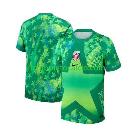 Maglia Stati Uniti Portiere Mondiali 2026 Manica Corta ,Uomo