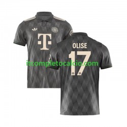 Maglia FC Bayern München OLISE 17 Octoberfest Quarto Divisa 2024-2025 Manica Corta ,Uomo