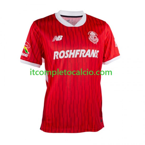 Maglia Deportivo Toluca Divisa Home 2024-2025 Manica Corta ,Uomo