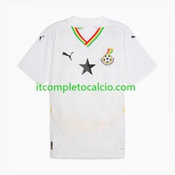 Maglia Ghana Divisa Home 2024 Manica Corta ,Uomo