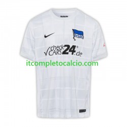 Maglia Hertha BSC Quarto Divisa 2024-2025 Manica Corta ,Uomo
