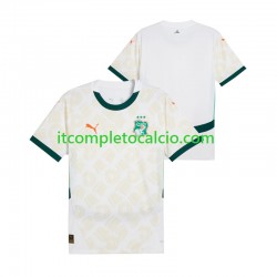 Maglia Costa d'Avorio Divisa Away 2025 Manica Corta ,Uomo
