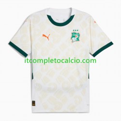 Maglia Costa d'Avorio Divisa Away 2025 Manica Corta ,Uomo