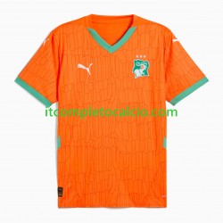 Maglia Costa d'Avorio Divisa Home 2025 Manica Corta ,Uomo