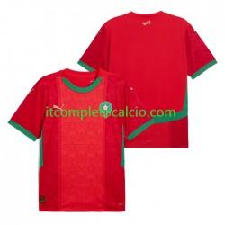 Maglia Marocco Divisa Home 2024 Manica Corta ,Uomo