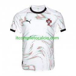 Maglia Portogallo Divisa Away 2025 Manica Corta ,Uomo