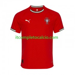 Maglia Portogallo Divisa Home 2025 Manica Corta ,Uomo