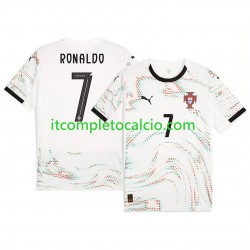 Maglia Portogallo RONALDO 7 Divisa Away 2025 Manica Corta ,Uomo