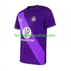Maglia Toulouse FC Divisa Home 2024-2025 Manica Corta ,Uomo