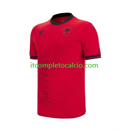 Maglia Albania Divisa Home 2026 2027 Manica Corta ,Uomo