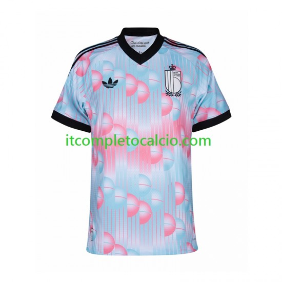 Maglia Belgio Divisa Away Mondiali 2026 Manica Corta ,Uomo