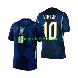 Maglia Brasile Vinicius Junior 10 Divisa Away Mondiali 2026 Manica Corta ,Uomo