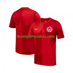 Maglia Canada Divisa Home Mondiali 2026 Manica Corta ,Uomo