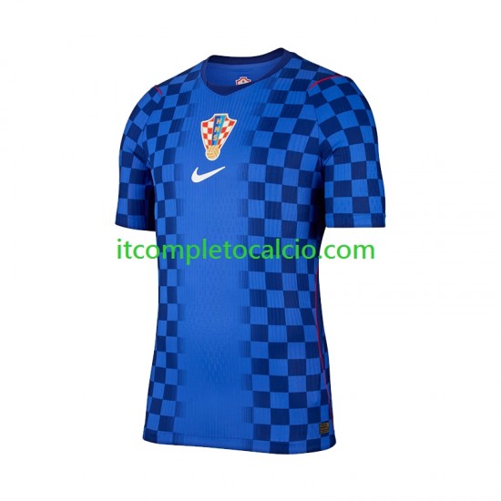 Maglia Croazia Divisa Away Mondiali 2026 Manica Corta ,Uomo
