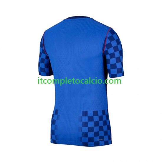 Maglia Croazia Divisa Away Mondiali 2026 Manica Corta ,Uomo