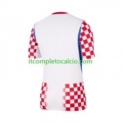 Maglia Croazia Divisa Home Mondiali 2026 Manica Corta ,Uomo