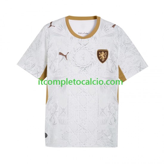 Maglia Repubblica Ceca Divisa Away 2026 Manica Corta ,Uomo