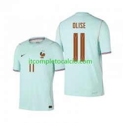 Maglia Francia Michael Olise 11 Divisa Away Mondiali 2026 Manica Corta ,Uomo