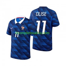 Maglia Francia Michael Olise 11 Divisa Home Mondiali 2026 Manica Corta ,Uomo