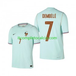 Maglia Francia Ousmane Dembele 7 Divisa Away Mondiali 2026 Manica Corta ,Uomo