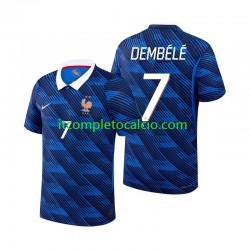 Maglia Francia Ousmane Dembele 7 Divisa Home Mondiali 2026 Manica Corta ,Uomo