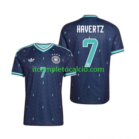Maglia Germania Kai Havertz 7 Divisa Away Mondiali 2026 Manica Corta ,Uomo