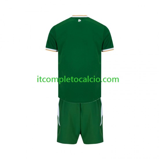 Maglia Irlanda Divisa Home 2026 Manica Corta ,Bambino