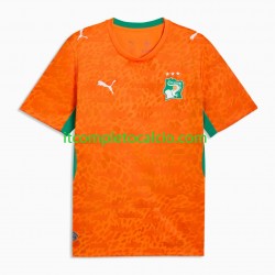Maglia Costa d'Avorio Divisa Home Mondiali 2026 Manica Corta ,Uomo