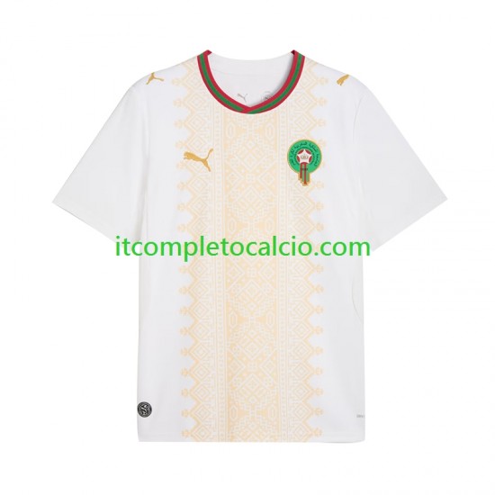 Maglia Marocco Divisa Away Mondiali 2026 Manica Corta ,Uomo