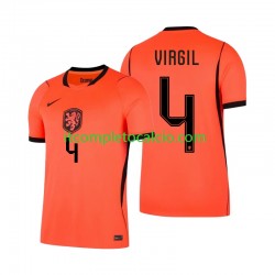 Maglia Paesi Bassi Virgil van Dijk 4 Divisa Home Mondiali 2026 Manica Corta ,Uomo