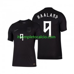 Maglia Norvegia Erling Haaland 9 Divisa Away Mondiali 2026 Manica Corta ,Uomo