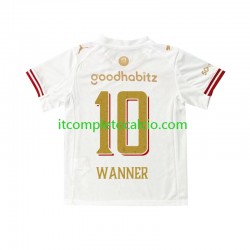Maglia PSV Eindhoven Paul Wanner 10 Efteling Quarto Divisa 2025-2026 Manica Corta ,Uomo
