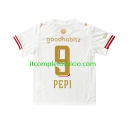 Maglia PSV Eindhoven Ricardo Pepi 9 Efteling Quarto Divisa 2025-2026 Manica Corta ,Uomo