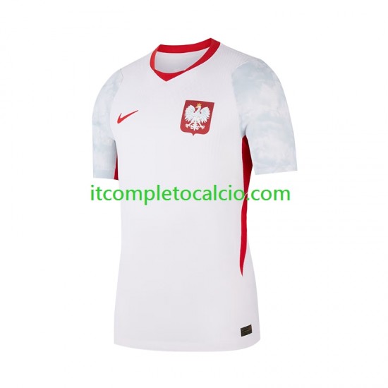 Maglia Polonia Divisa Home 2026 2027 Manica Corta ,Uomo