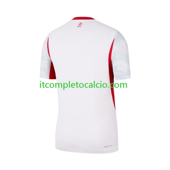 Maglia Polonia Divisa Home 2026 2027 Manica Corta ,Uomo