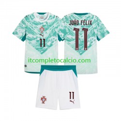 Maglia Portogallo Joao Felix 11 Divisa Away 2026 2027 Manica Corta ,Bambino Maglia Portogallo Joao Felix 11 Divisa Away 2026 2027 Manica Corta ,Bambino